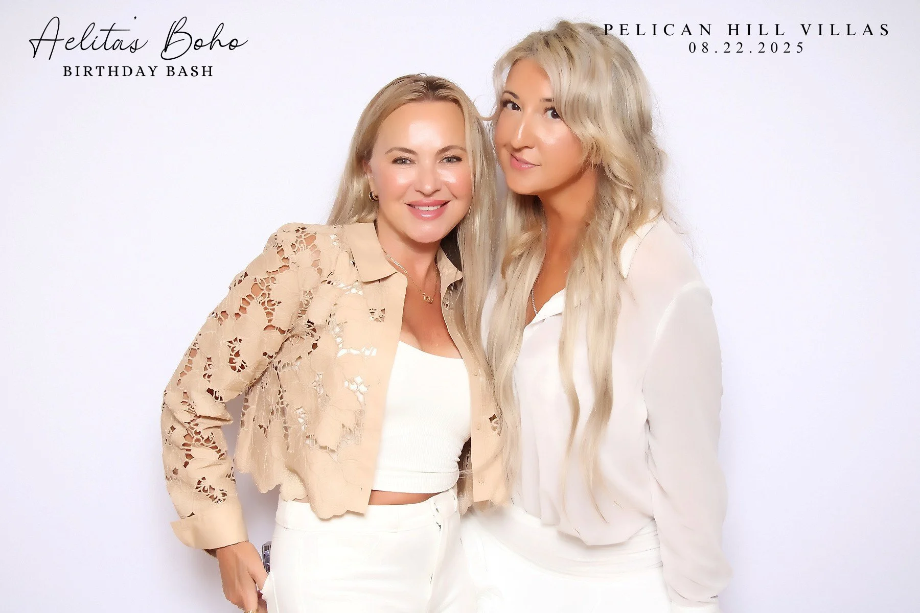 Glam photo booth