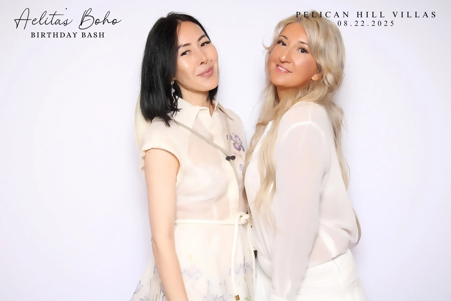 Glam photo booth