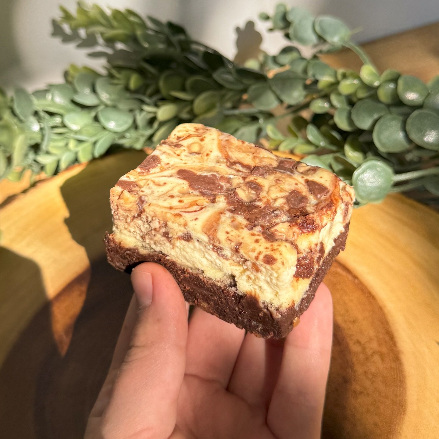 ‼️New product alert‼️ Toffee Cheesecake Brownies

You&rsquo;ve probably had our classic cheesecake brownies, but we decided to rework the recipe to create the ultimate chewiest cheesecake brownies with toffee!! And we are glad we did because these ar