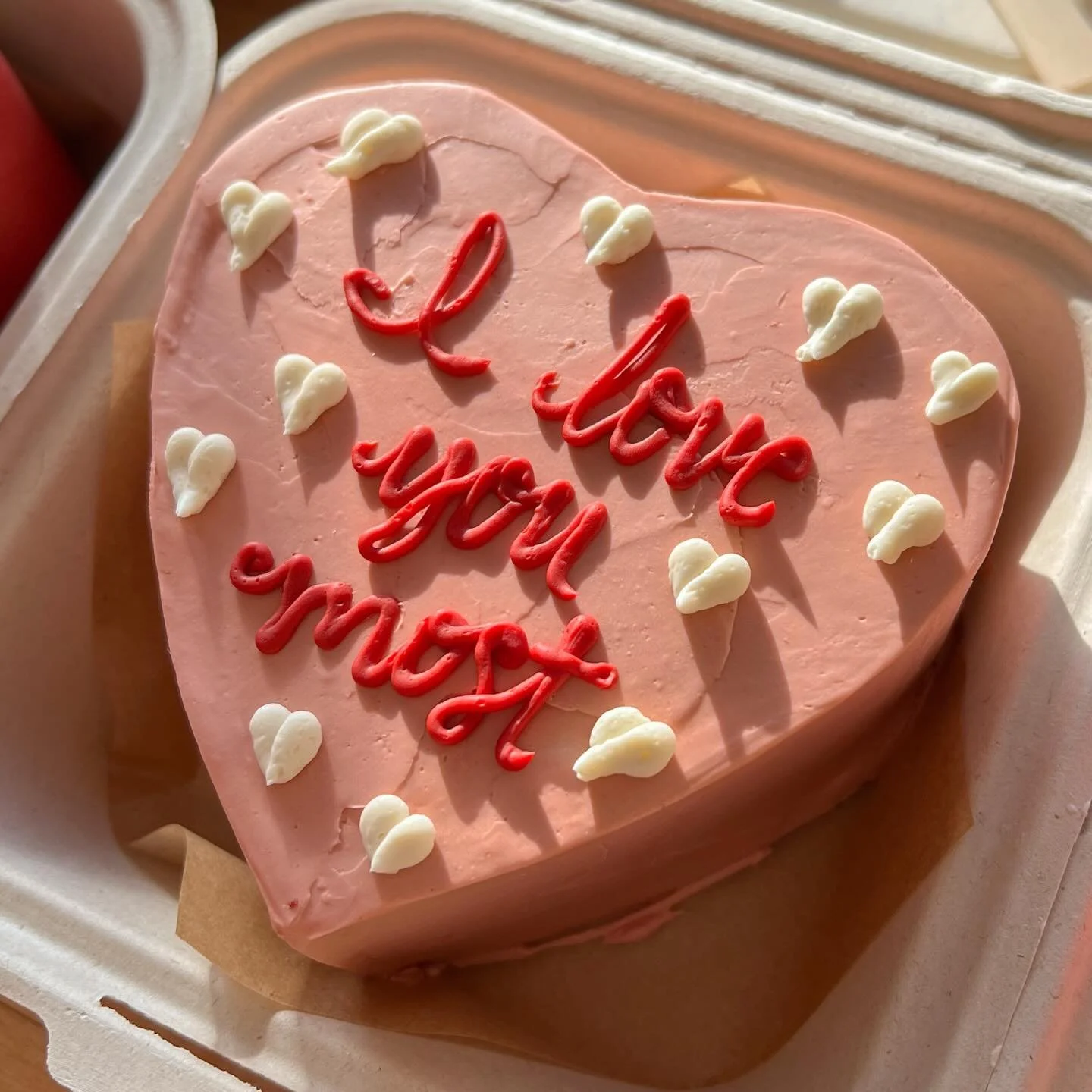 There&rsquo;s still time to SPREAD THE LOVE with a mini valentines cake! Head to the link in our bio to explore your options, including:

💕 $35 starting price
🤍 various flavor options (including a GF option)
❣️ choose from 3 adorable designs
💖 add