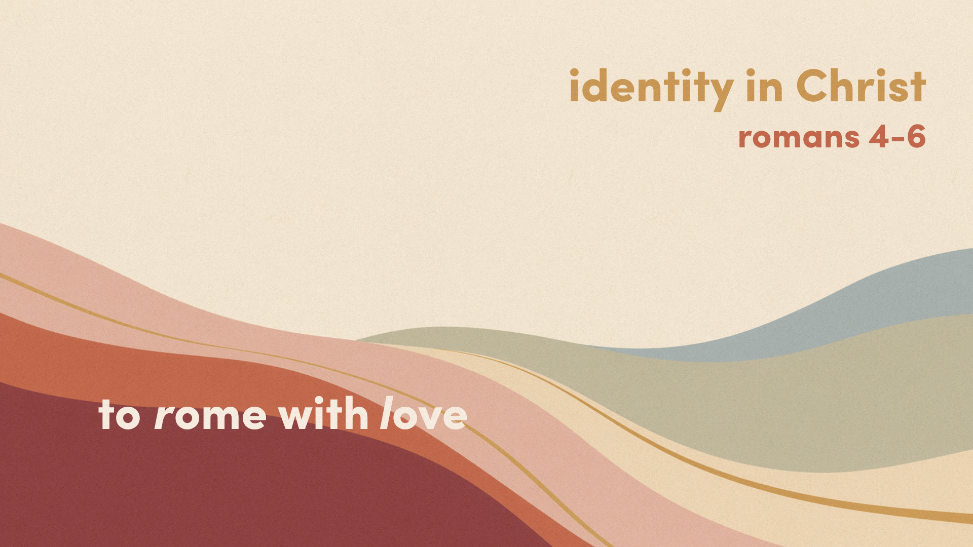 Identity in Christ Part 1: Declared Righteous