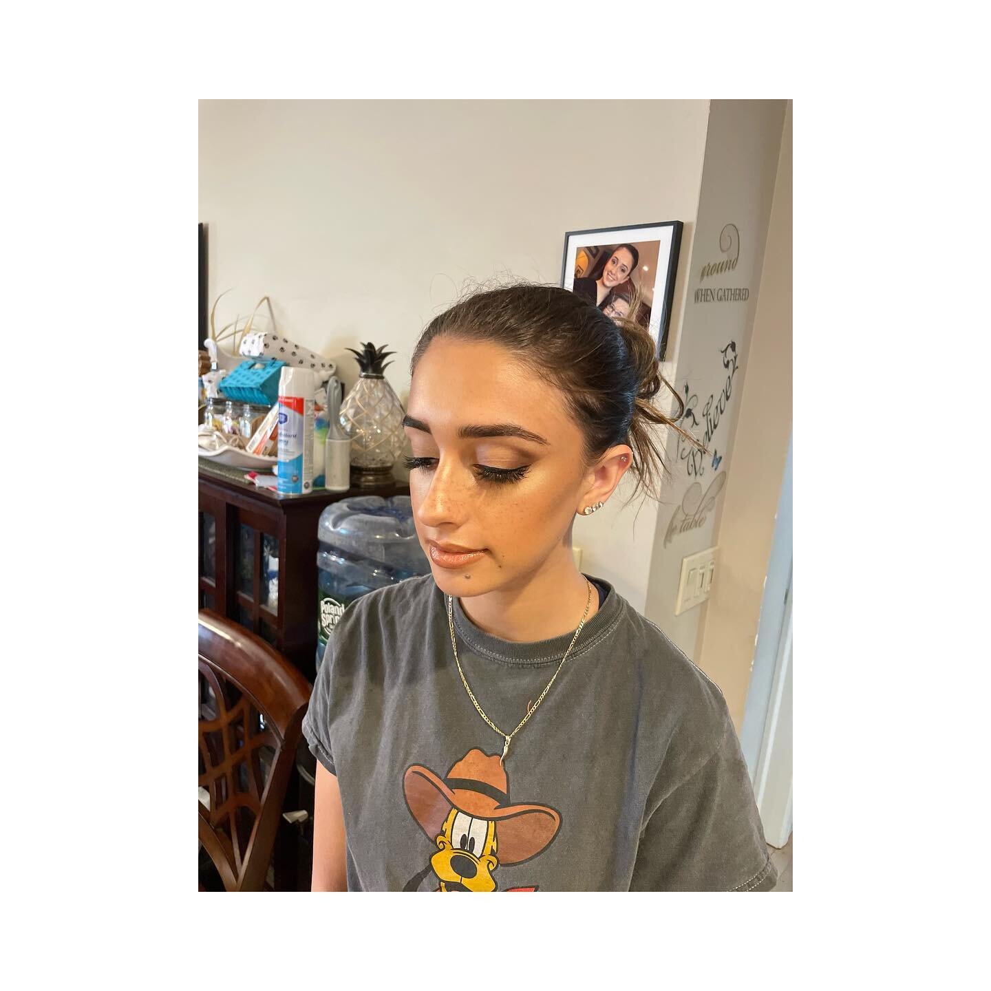 Soft glam on a couple clients this weekend &hearts;️ #glam #pretty #airbrush #glow #lashes #soft