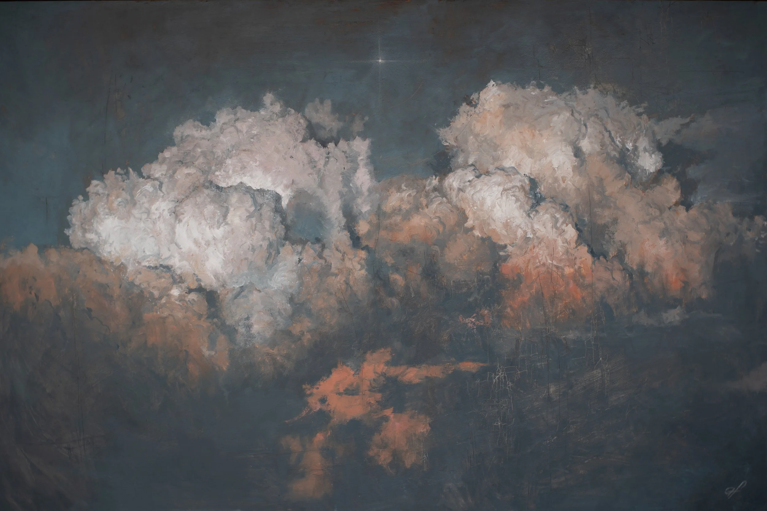 Near / 24x36 in / Oil on wood panel