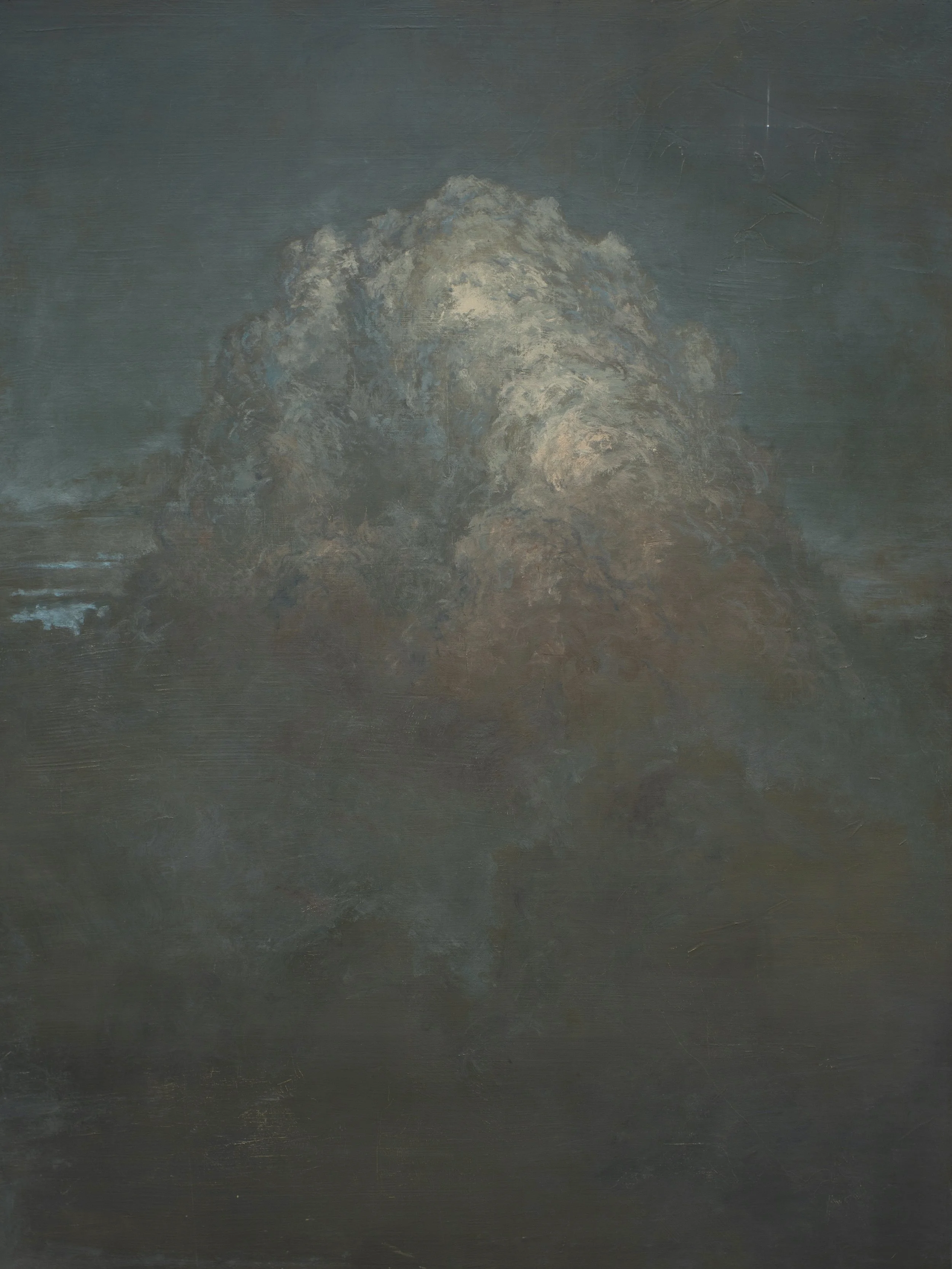 Watch / 30x40 in / Oil on wood panel