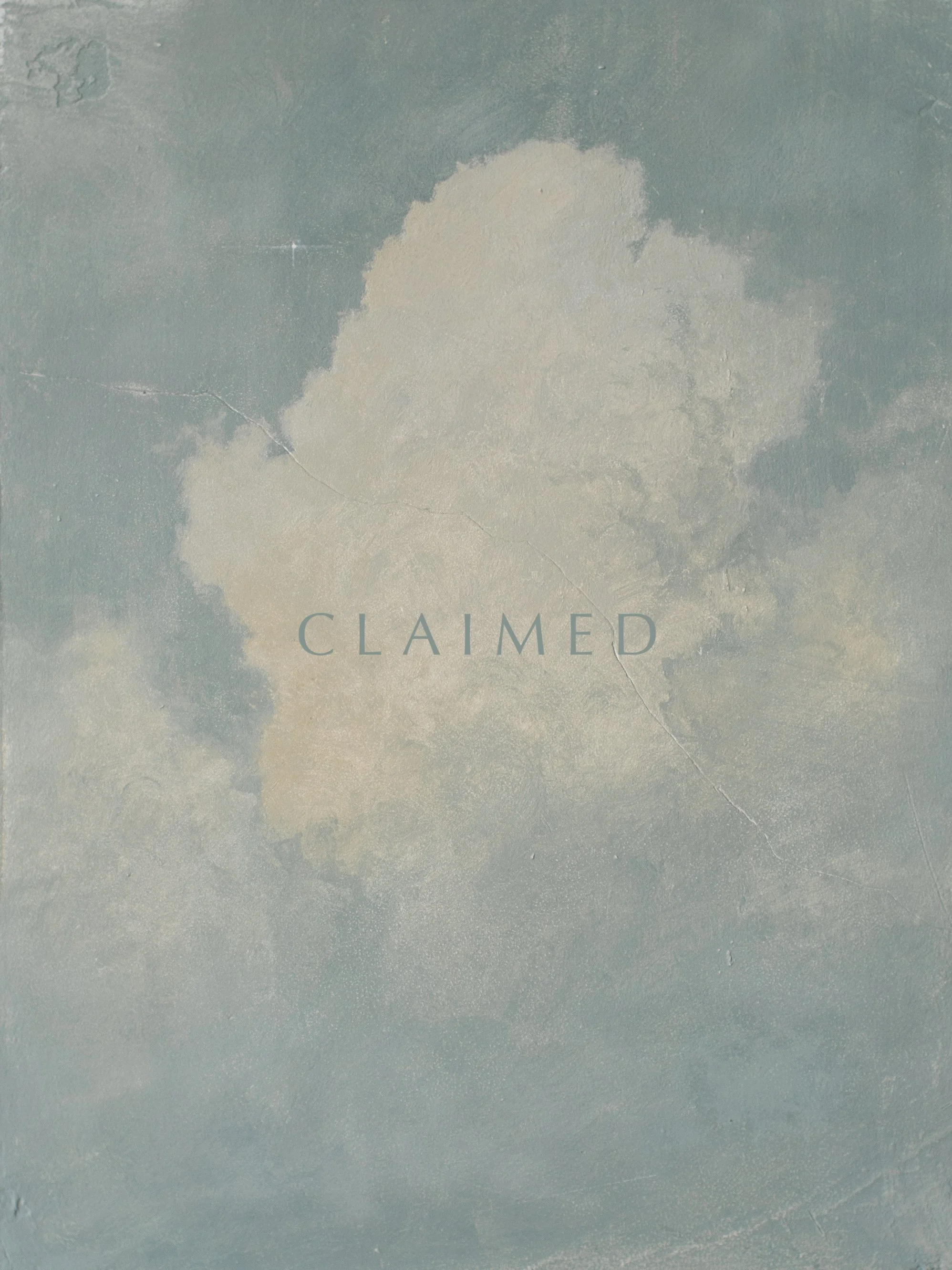 CLAIMED 12x16 Oil on textured panel - $1,500