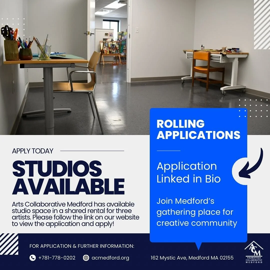 Get your application in now for remaining spots in our shared studio space! Spread widely and reach out with questions. We cannot wait to expand our creative community 🤗