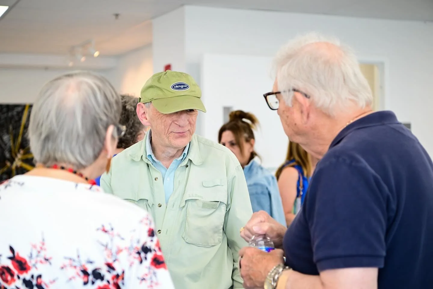 #throwback to early June when ACM hosted the reception for Art Walk 2024. Thank you to the business owners, local artists, and community members that gathered in our gallery space. Every gathering is a heart warming reminder of the community we have 