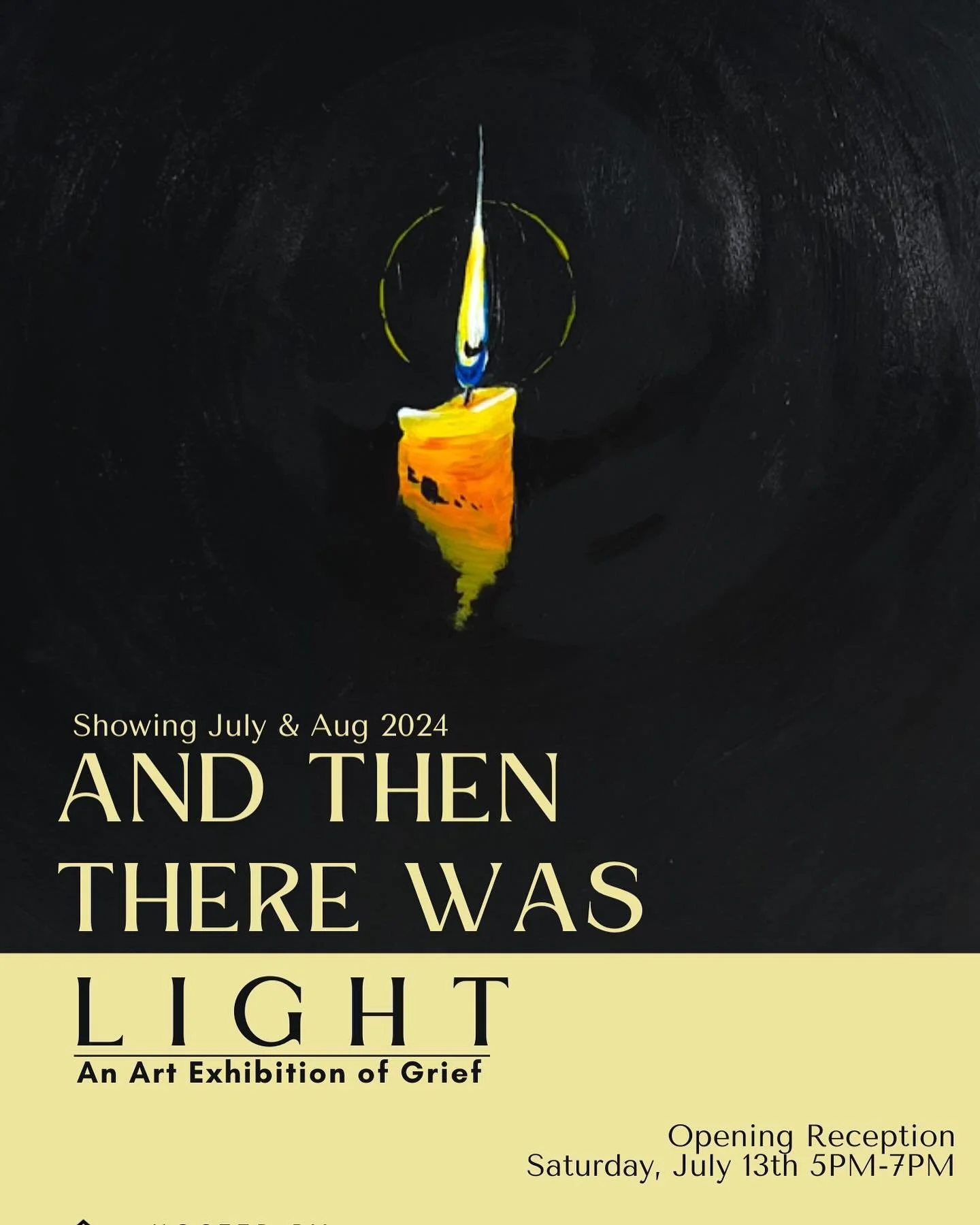 ACM is honored to support the local artist Bernadette Mary Dineen and the series of work  created in the year following the loss of her mother, &ldquo;and then there was Light&rdquo;. 

Join us July 13th from 5-7 pm. During the opening reception, a c