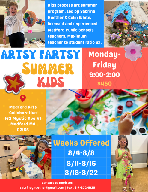 Artsy Fartsy Summer Kids