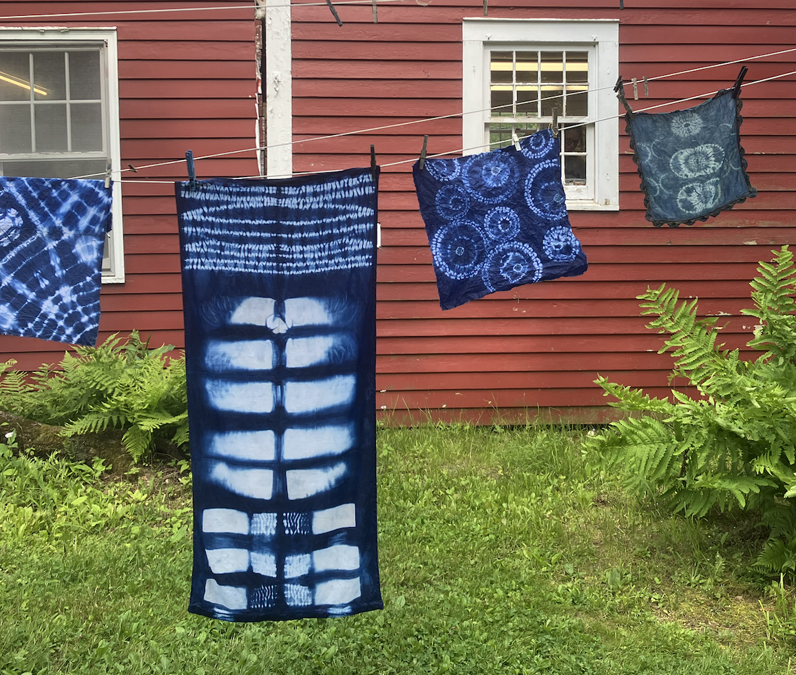 Indigo Shibori