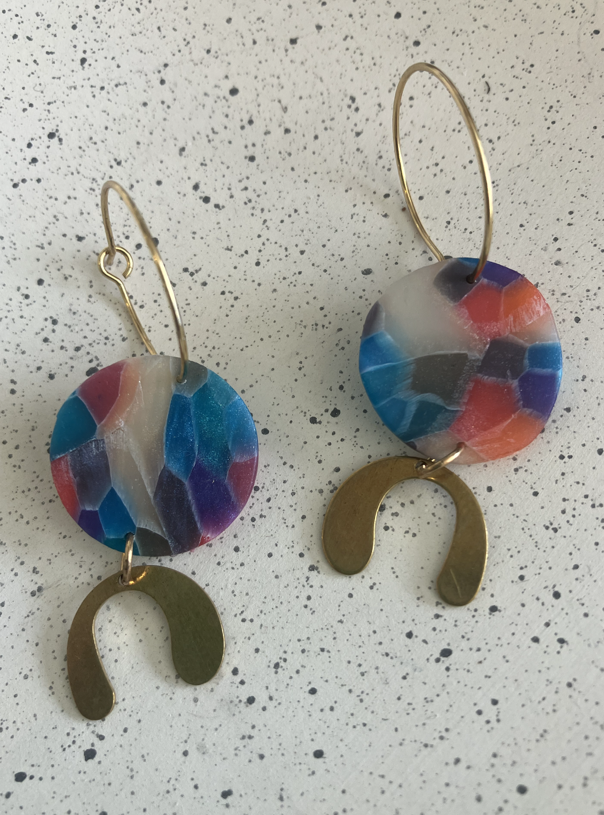 Sculpt & Style: Polymer Clay Dangle Earrings