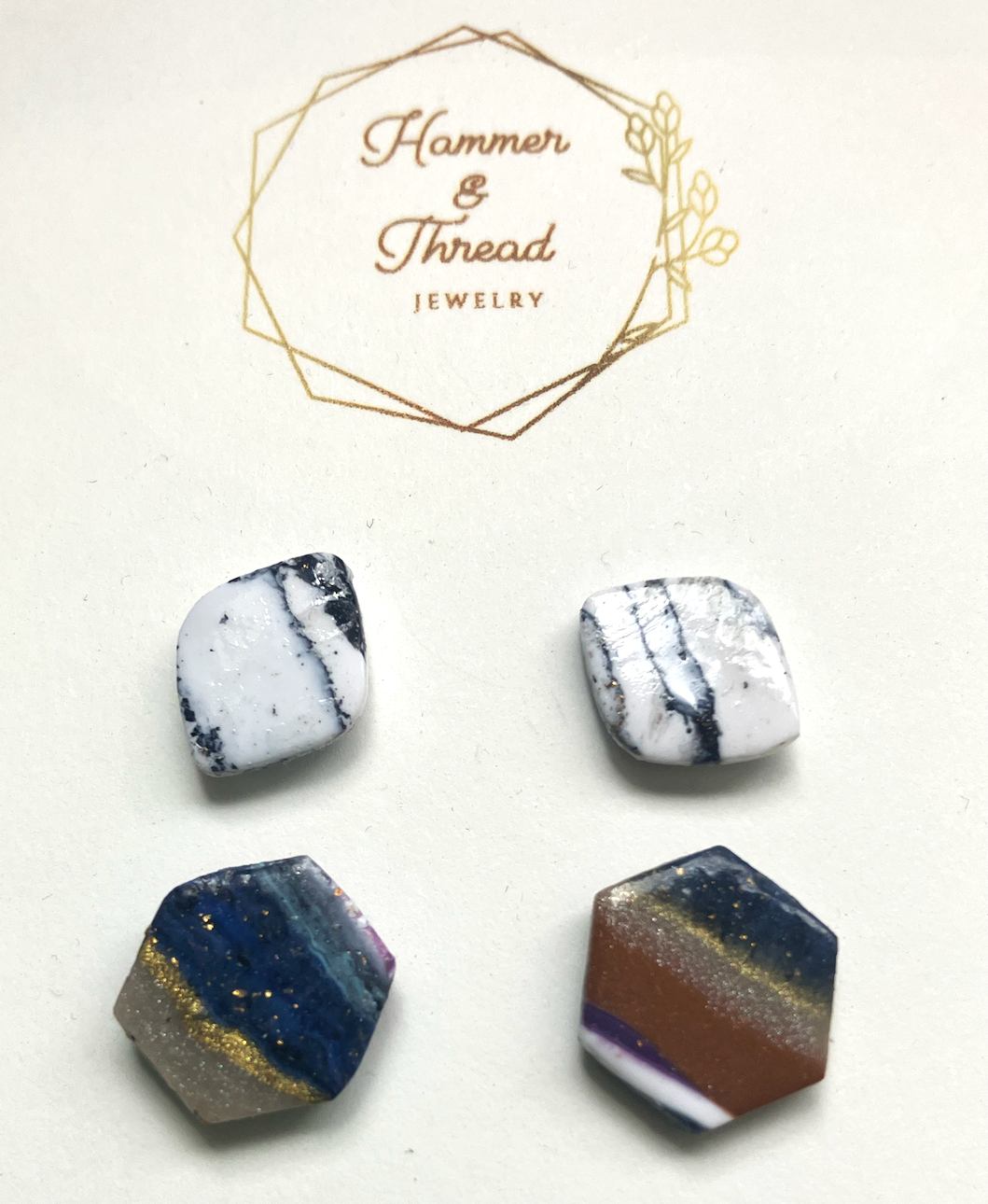 Sculpt + Style: Polymer Clay Studs