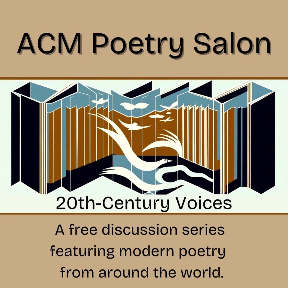 ACM Poetry Salon: 20th Century Voices