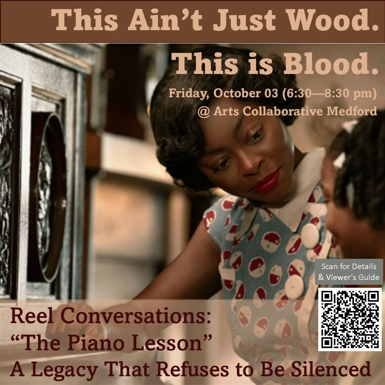 Reel Conversations: The Piano Lesson