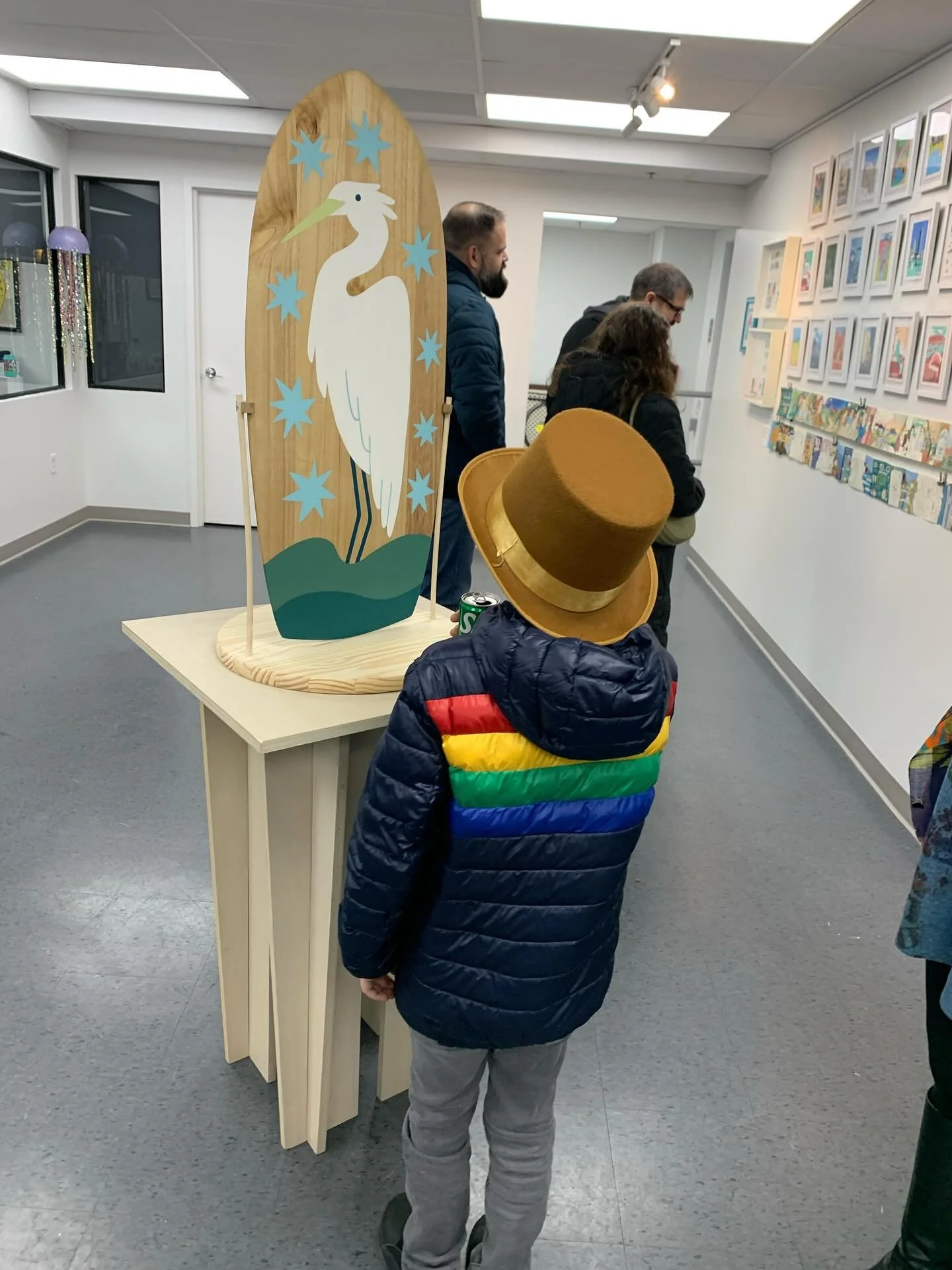 Such a great time at our exhibition opening last Friday. The current show is on view through January 10 and features 14 of our own studio artists. Check out &ldquo;In Good Company&rdquo; tomorrow and visit the Missituk PTO Makers Market in our space 