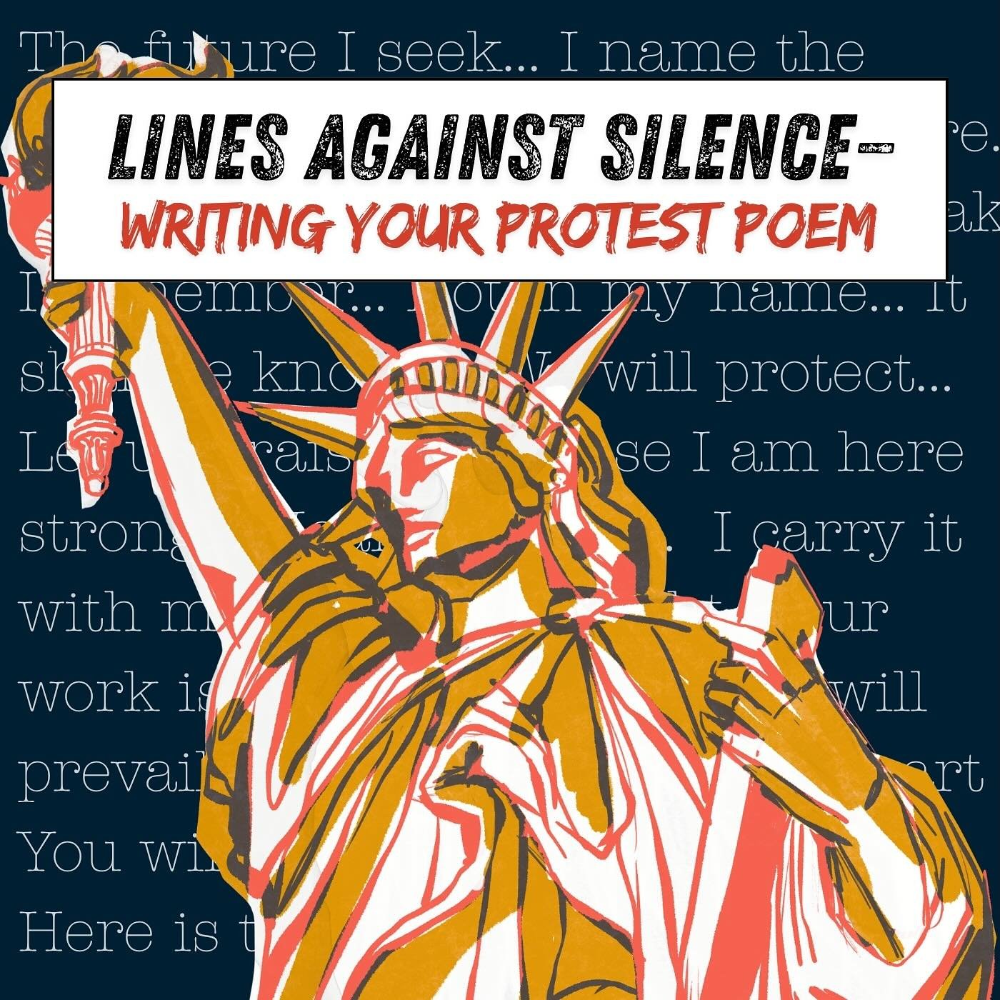On Saturday, November 22, we gather at Arts Collaborative Medford to write protest and political poems&mdash;not as experts, but as neighbors. Poetry is one of the oldest tools for refusing silence, resisting intimidation, and preserving human dignit