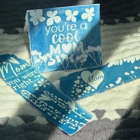 Cyanotpyes: Mother&rsquo;s Day Cards and Bookmarks

Another fabulous workshop led by Eve Holzman is coming up on Sunday, May 3, from 1:00 to 3:00.

Cost: $50

Celebrate Mother&rsquo;s Day by creating beautiful handmade prints with a hands-on cyanotyp
