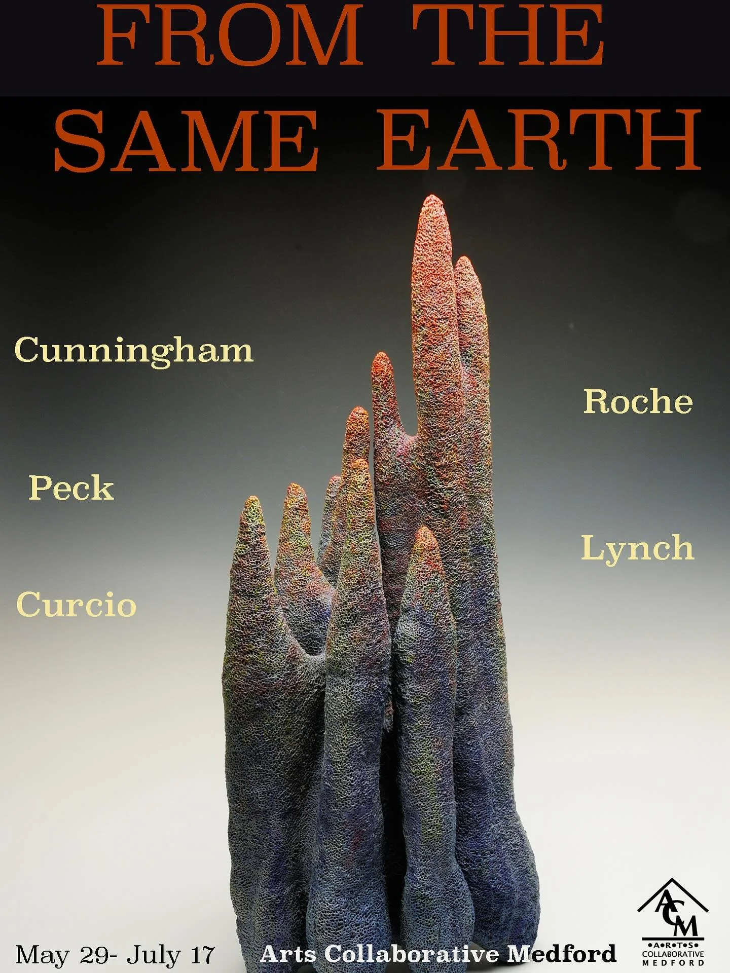 Opening Reception: From The Same Earth
Free to the Public | Light Refreshments

Join us tonight, May 29 from 6 to 9pm, for the opening reception of &ldquo;From the Same Earth,&rdquo; an exhibition of five local ceramicists exploring the beauty and ve