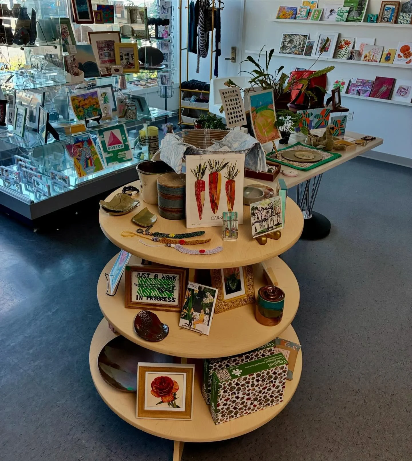 Our gift shop @acm_giftshop is a great place to find something nice for a friend or family member, or just to treat yourself! Filled with functional and decorative arts of all kinds, the gift shop is perfect for sourcing presents for weddings, housew