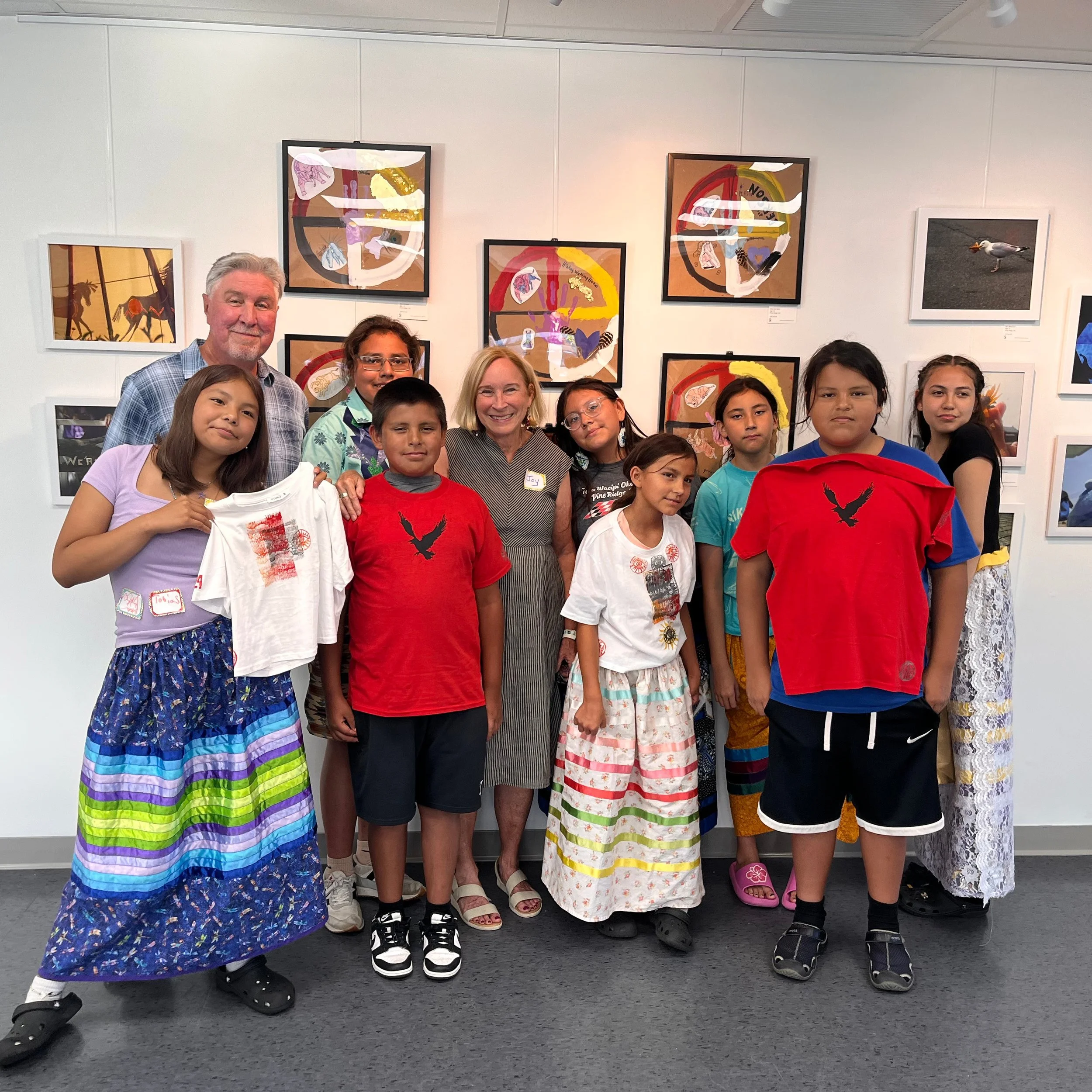 Great summer fun now available at ACM for middle school kids&mdash;Tuesday, July 7, from 1:00 to 4:00 pm. 

A few spots are left for this exciting afternoon drawing, painting, and collaging alongside nine students from Lakota YouthStay, a Medford-bas
