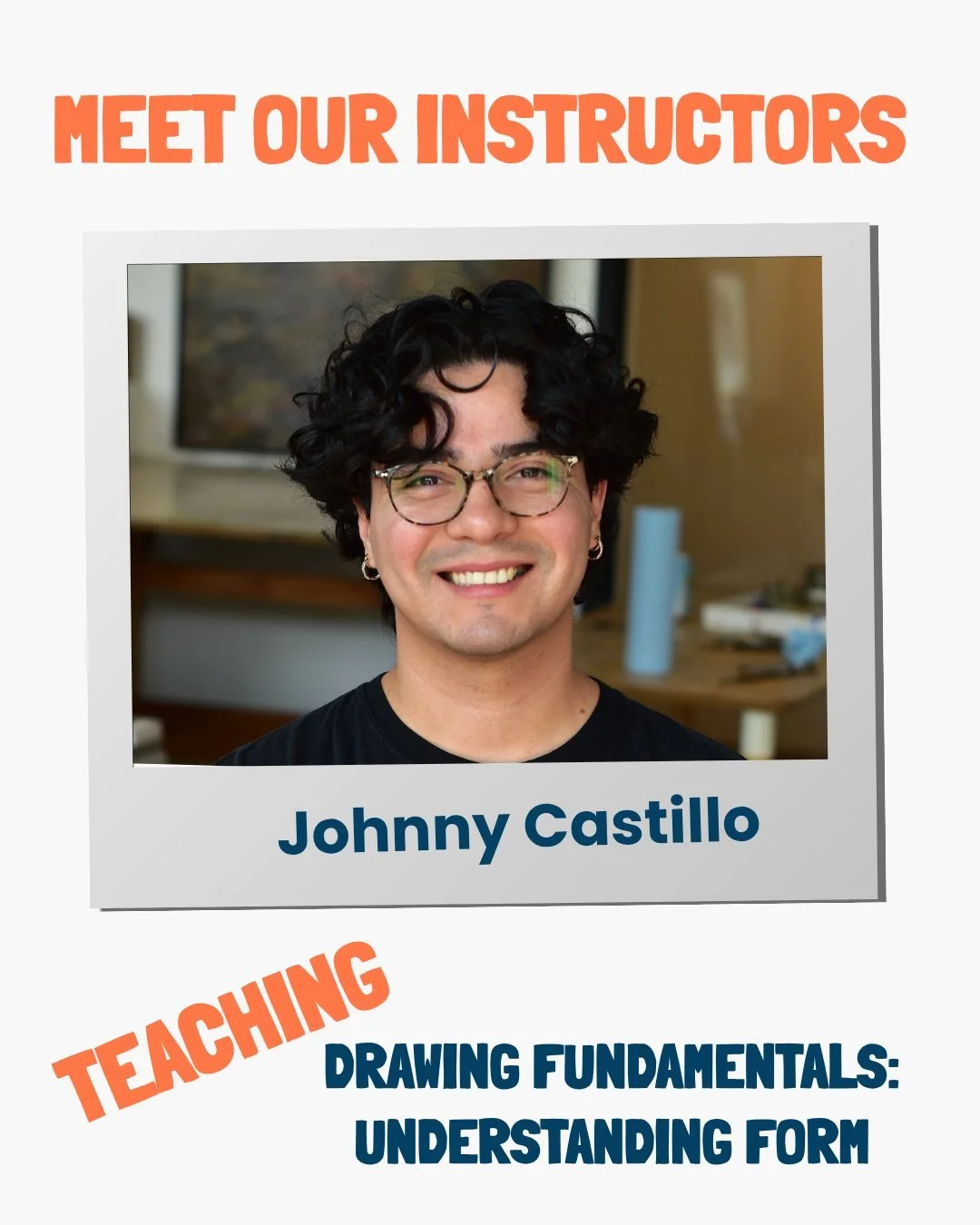 Instructor Highlight: Johnny Castillo | @j.castl 

Meet Johnny Castillo, an artist and educator bringing his experience as a working painter to ACM&rsquo;s teen programming this fall!

Johnny Castillo (b. 1995, Guatemala) is a Los Angeles-based artis