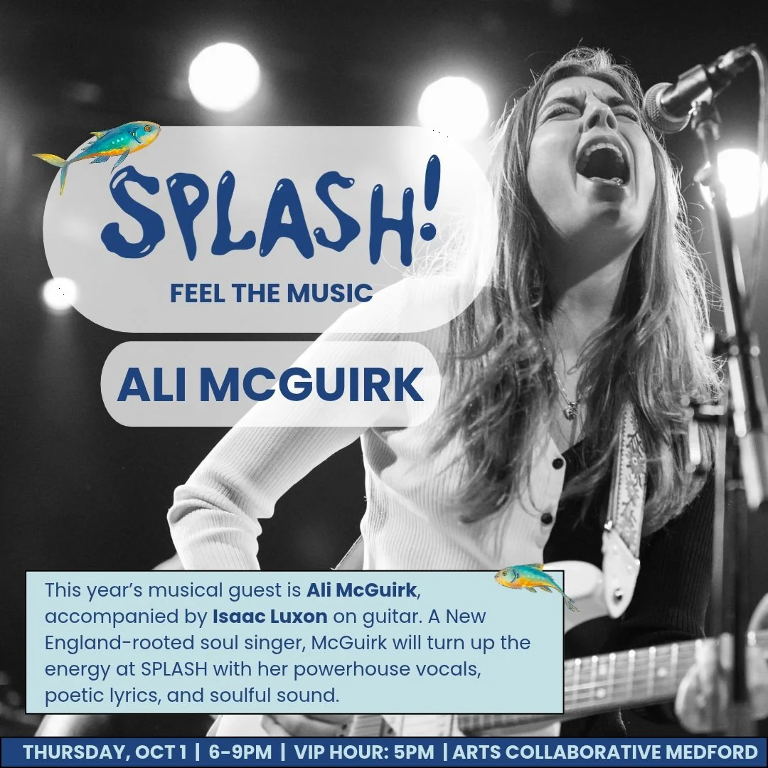 It's going to be a party, and we're going to be feeling the love with you all and the amazing Ali McGuirk! Join us this Thursday, October 1st, for our biggest event of the year! 

Tickets to SPLASH! via the link in our bio or visit our website for al