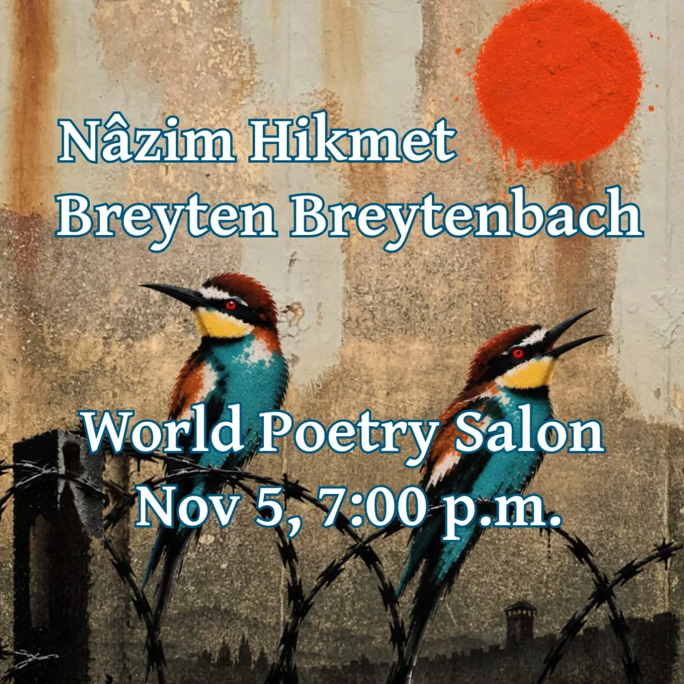 Even in the midst of profound suffering, some poets find the courage to say &ldquo;yes&rdquo; to life&mdash;transforming hard truths and painful experiences into writing of great beauty and hope.

Our next World Poetry Salon celebrates two such voice