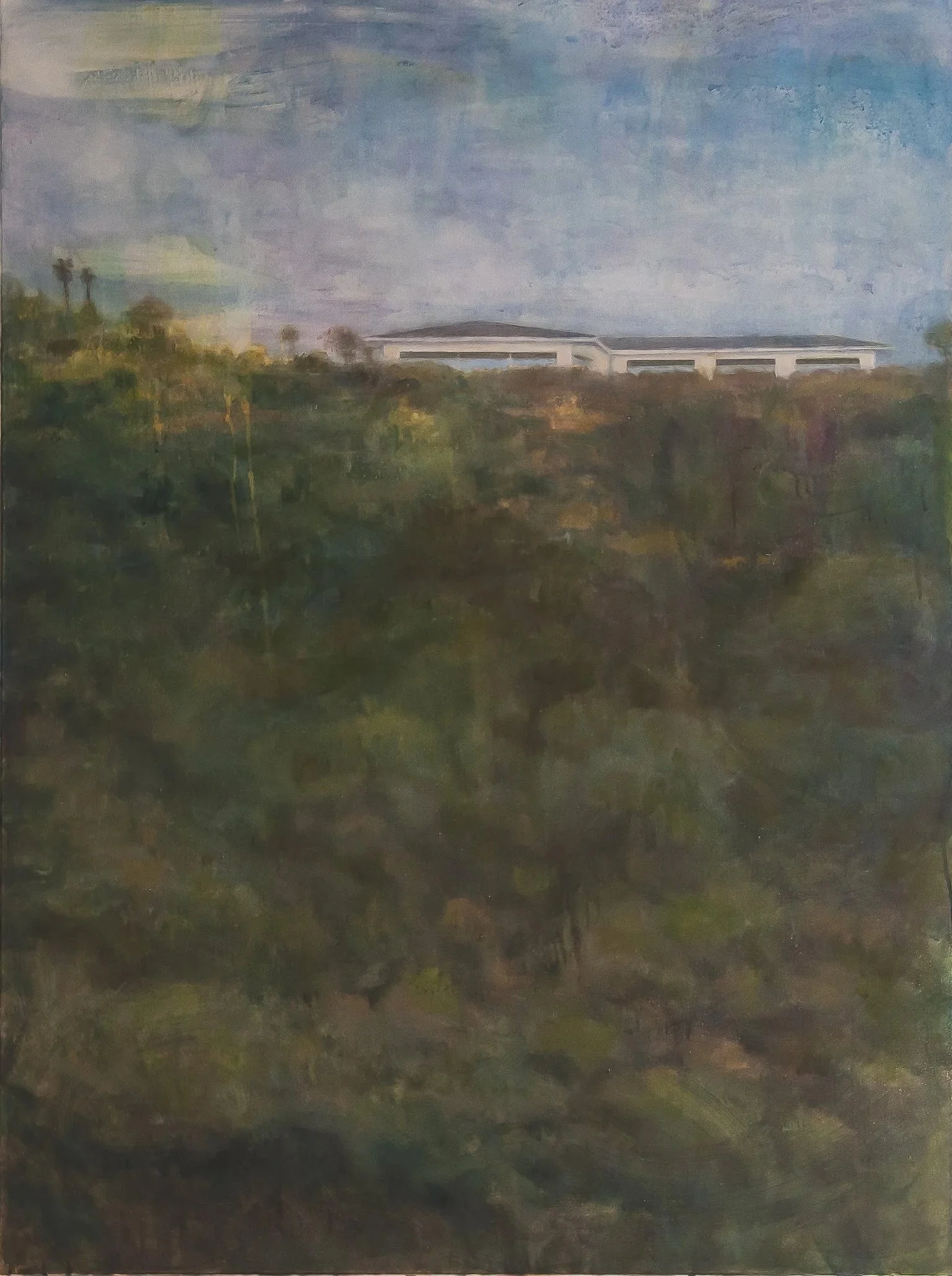 The House of Mirth, Mixed Media on canvas, 30"x40"; 2026