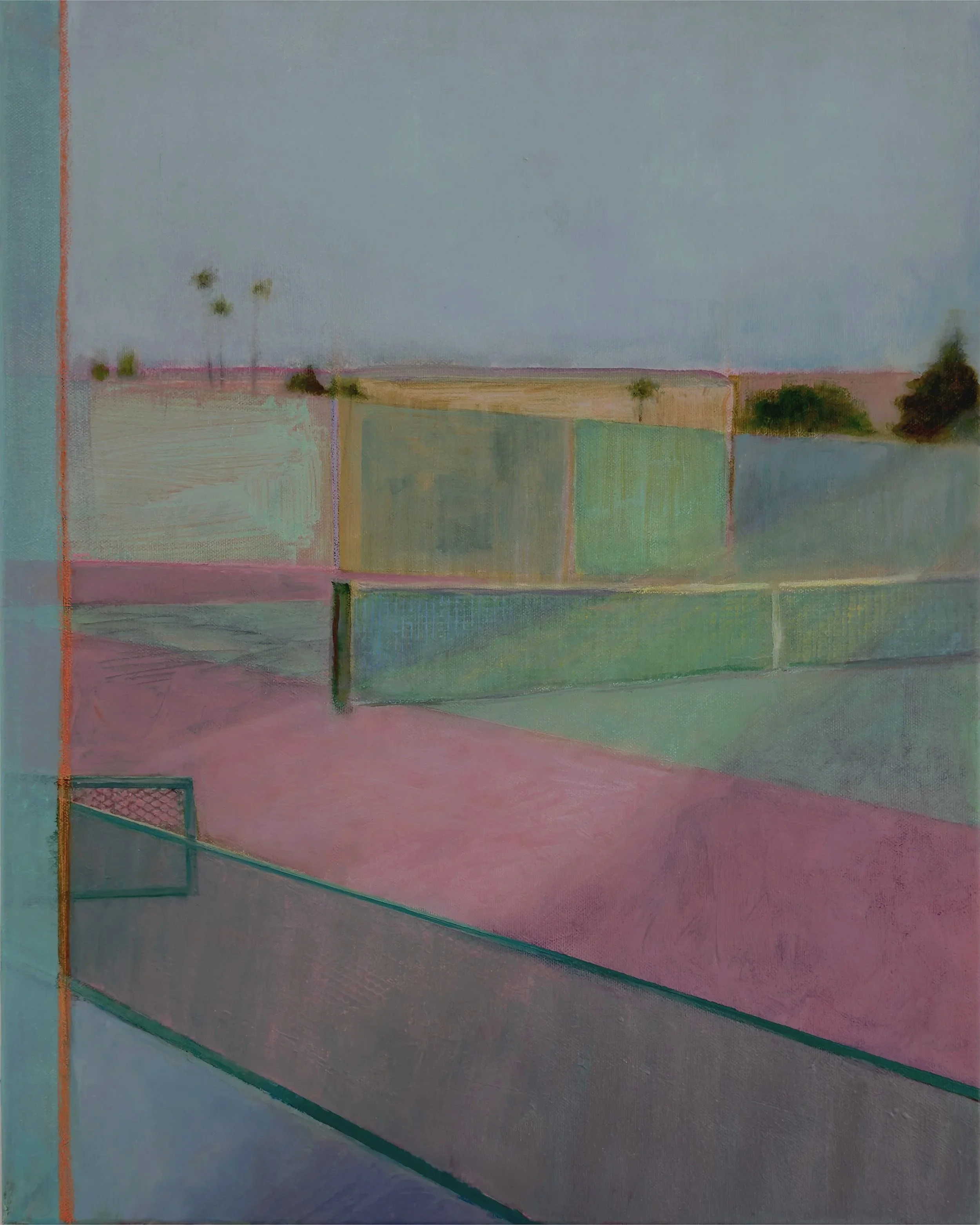 Candyland, Oil and pastel on canvas, 16"x20", 2026
