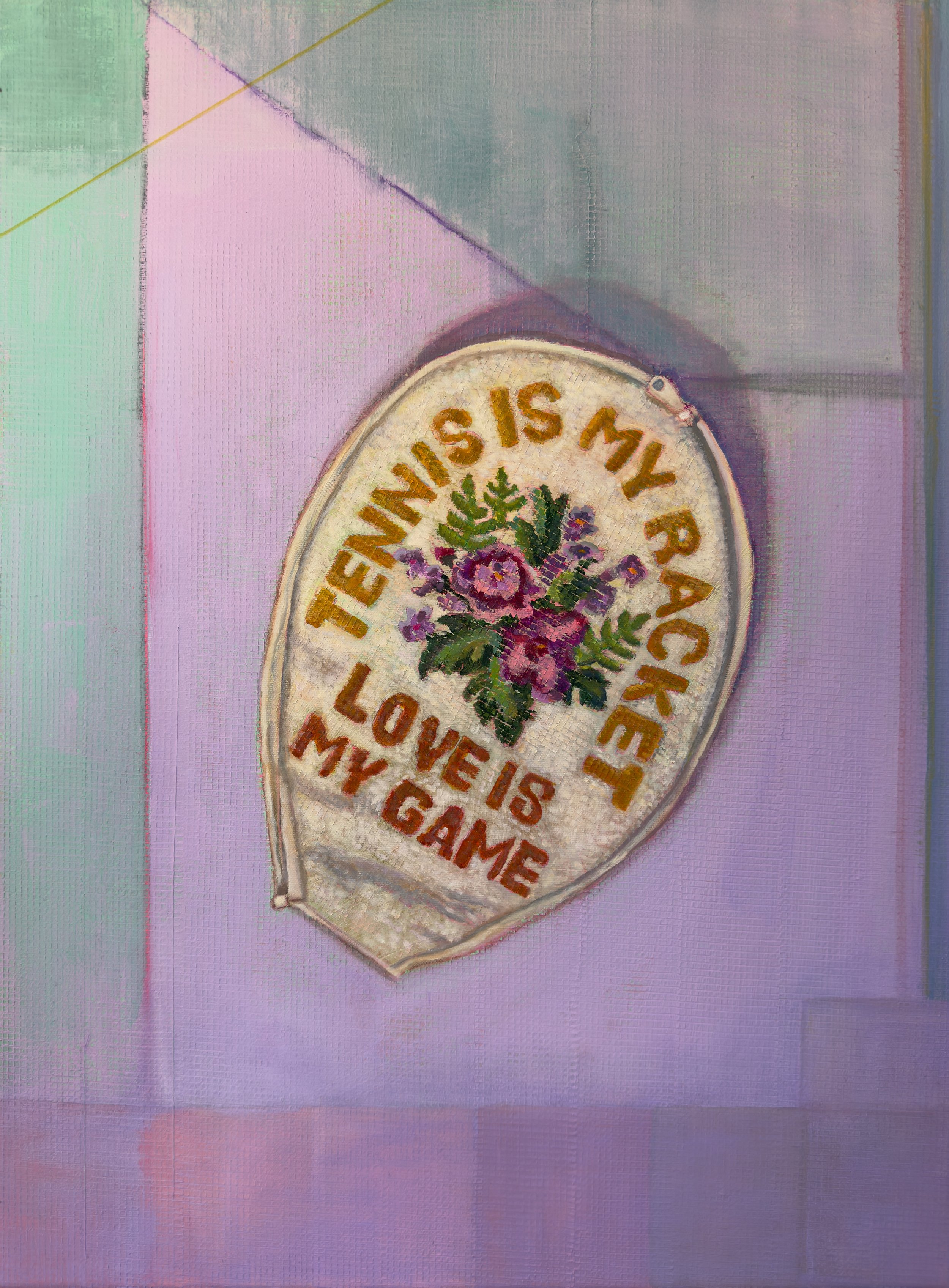Cover Story, Oil, Acrylic, Pastel on canvas, 18"x24", 2026