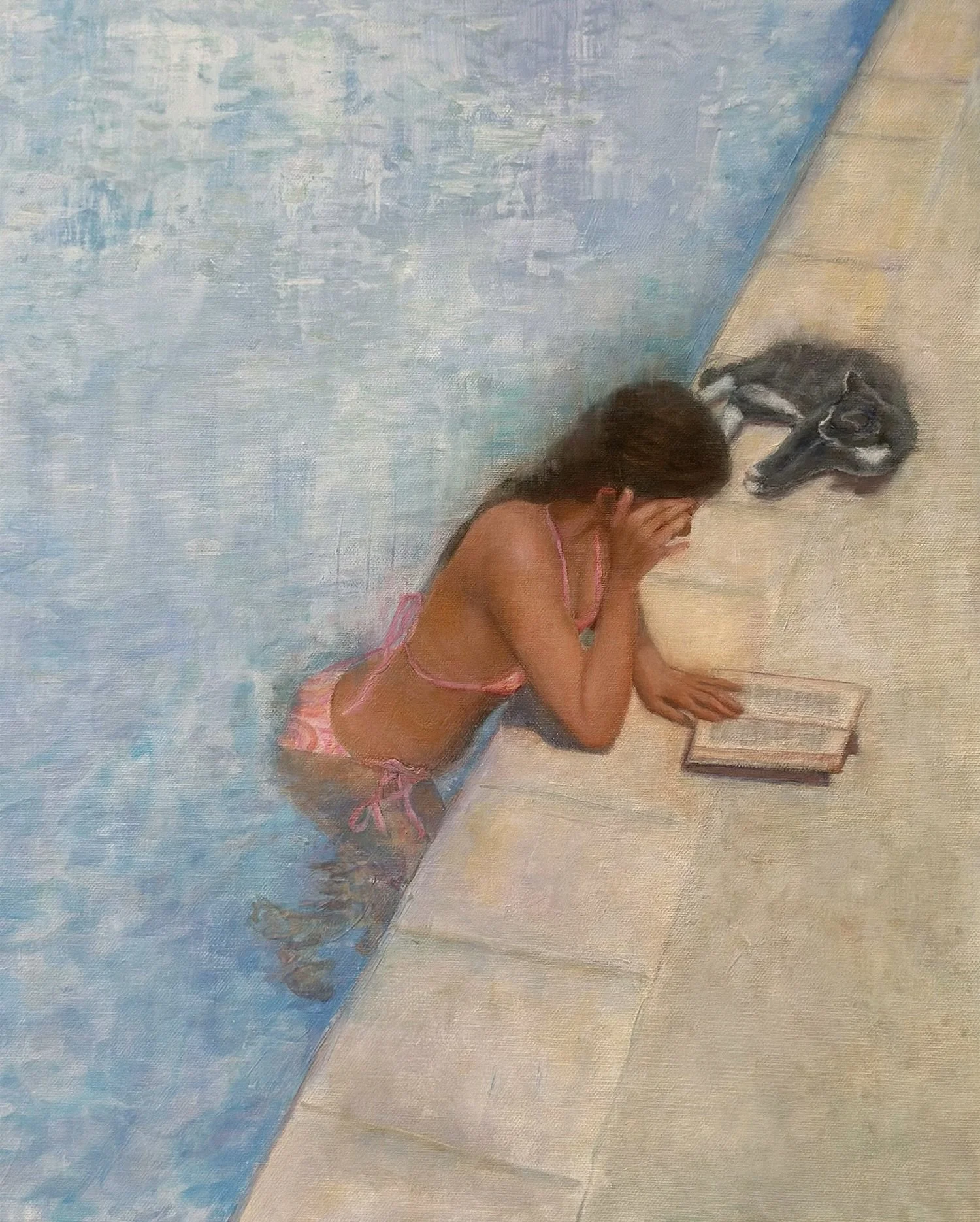 The Long Goodbye, oil on canvas, 16"x20"; 2025