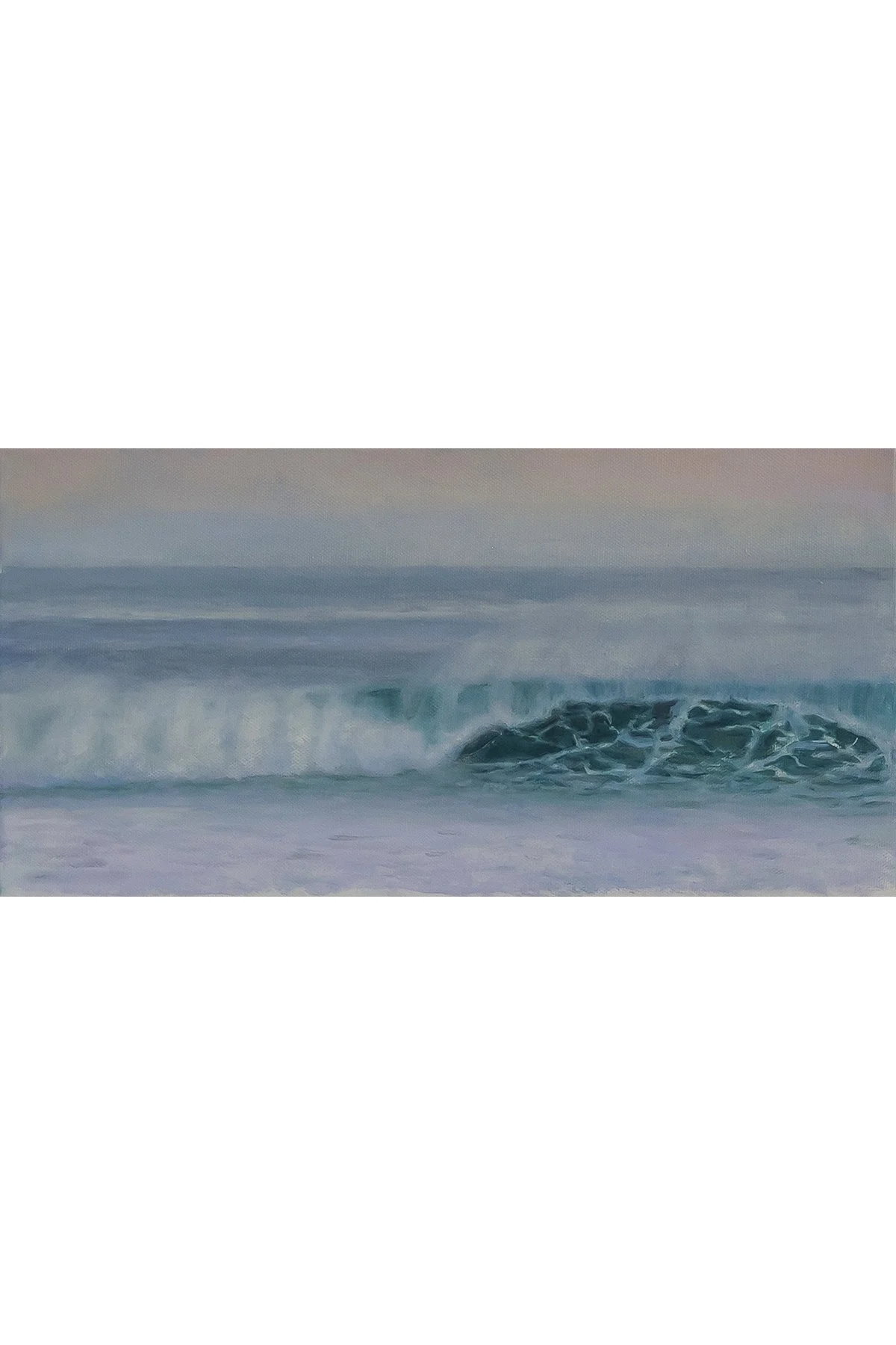 Morning Wave, 7"x14"