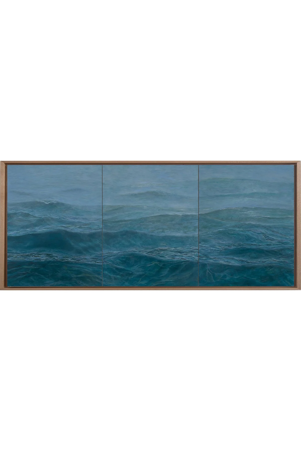 End of an Era, Framed Triptych; 15"x 34" total framed size