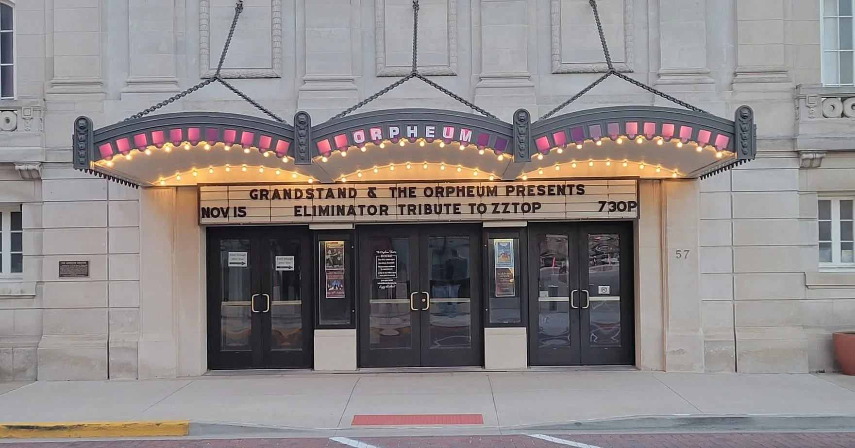 Eliminator hits @galesburgorpheum  Galesburg, IL&mdash;2 DAYS! 
Tix in bio!