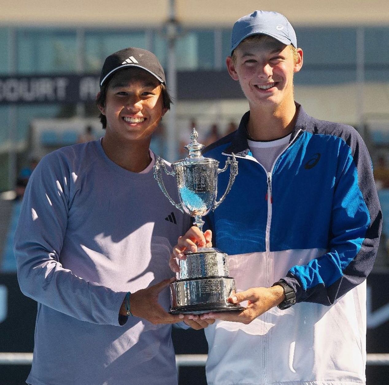🏆 Titletown for First Break Alum, Learner Tien! #AustralianOpen Junior Boys&rsquo; Doubles Champion &amp; Singles Finalist 🇺🇸🔥 We&rsquo;re so proud of his extraordinary work down under! 

#AO2023 #USC #USCTrojans #SoCalTennis #JuniorTennis #Colle
