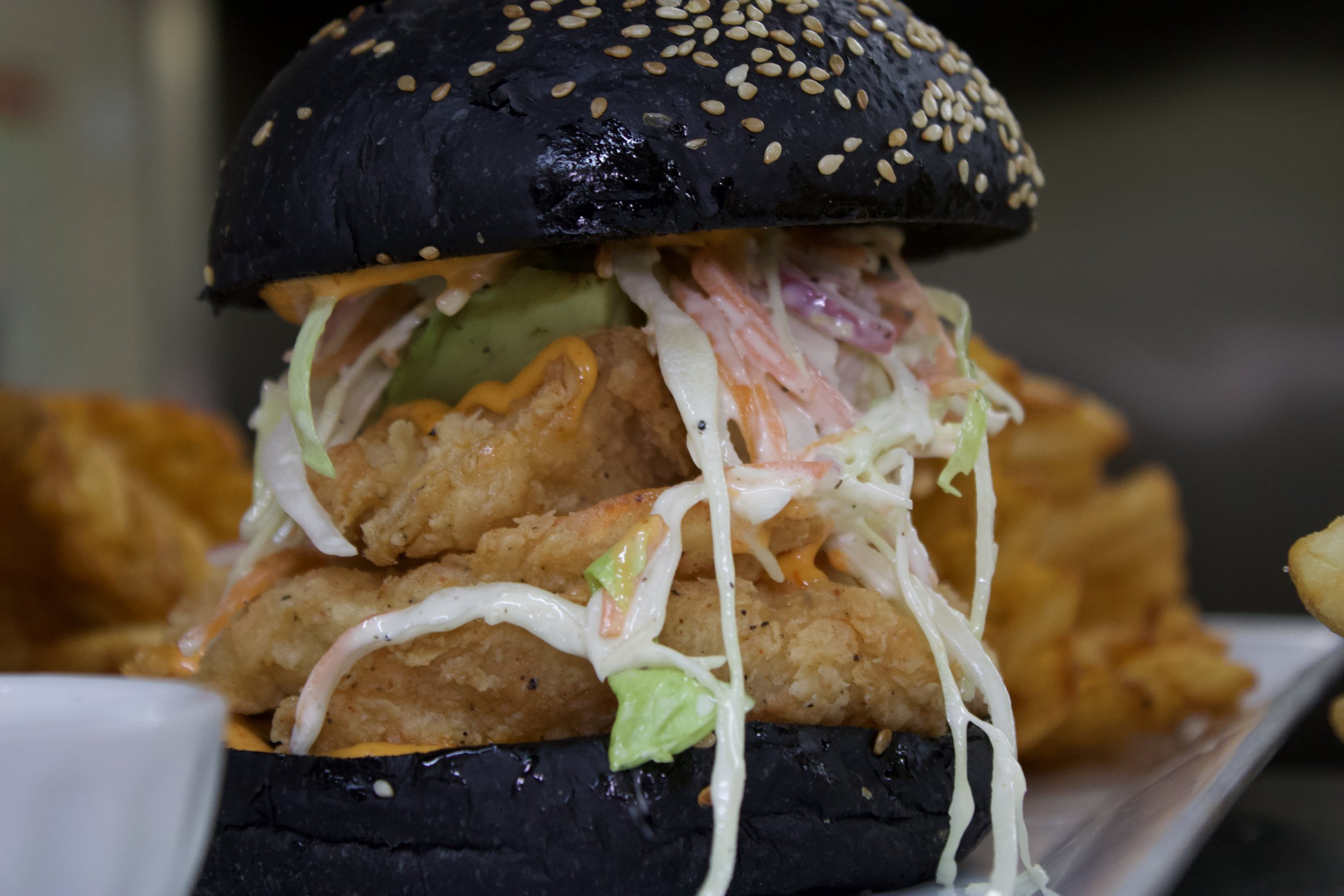 Tiger Prawns Burger