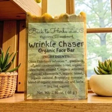 Wrinkle Chaser Combo Face Bar Set – Organic Botanical Duo
