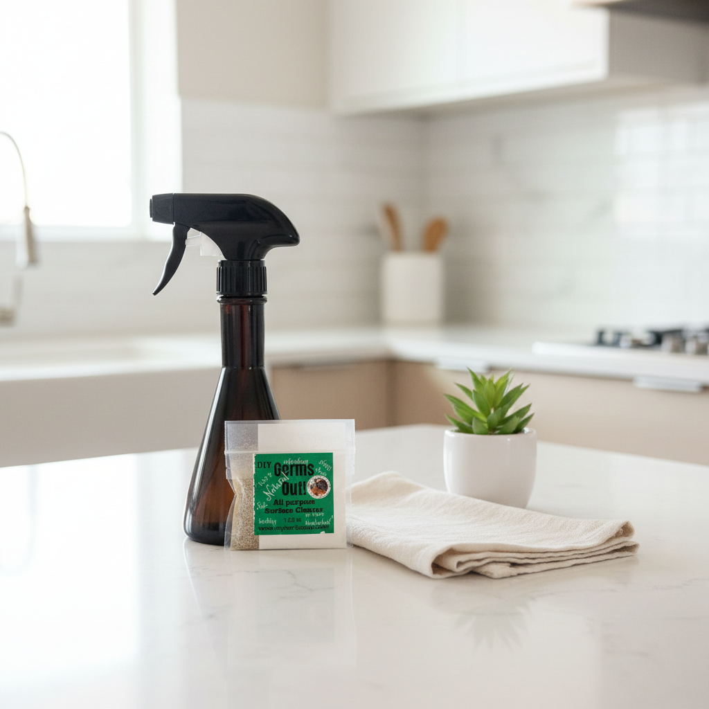 Sparkle Simple DIY Organic Plant-Based All Purpose Cleaner