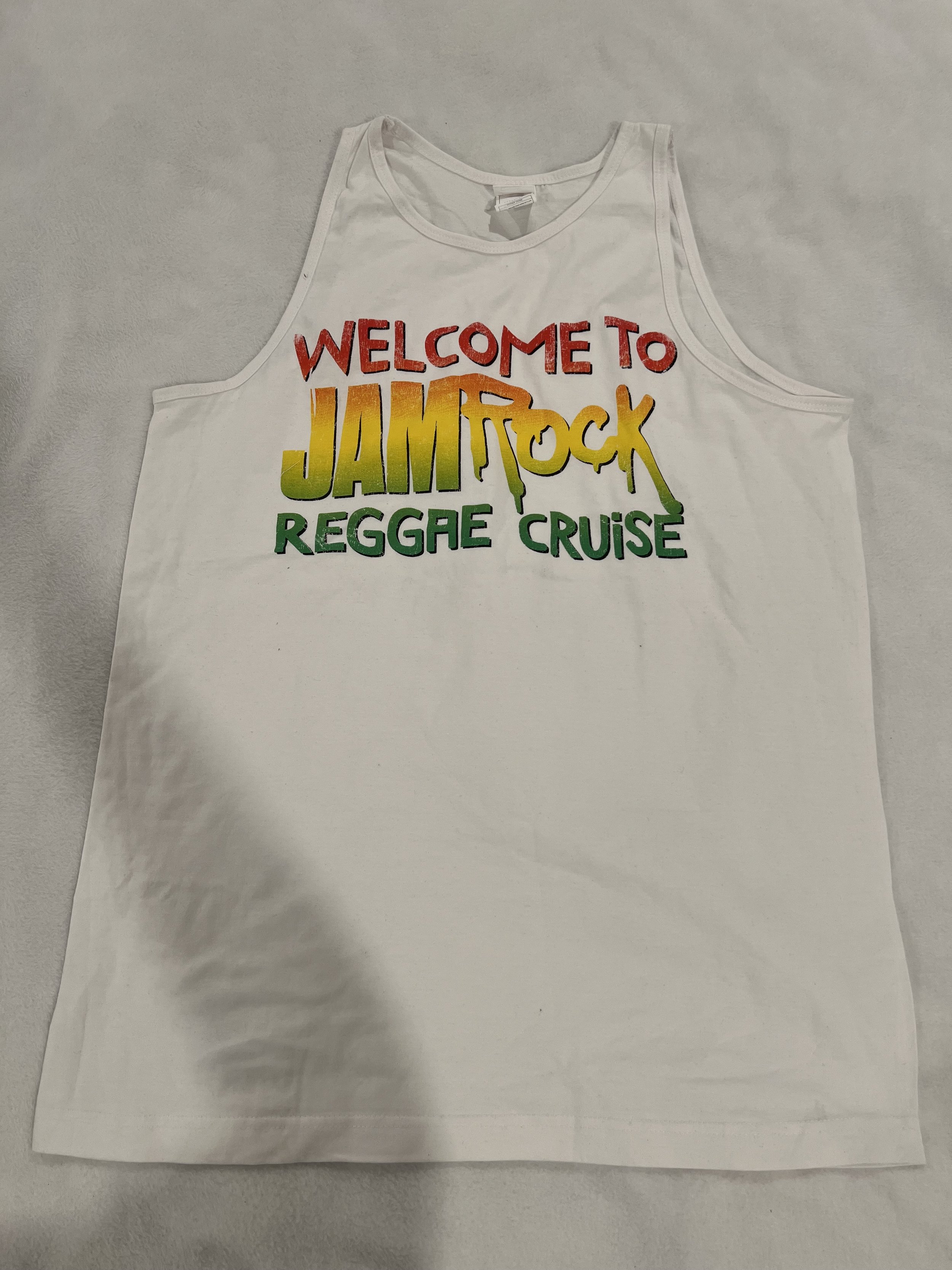 Welcome to Jamrock Reggae Cruise Tank Top