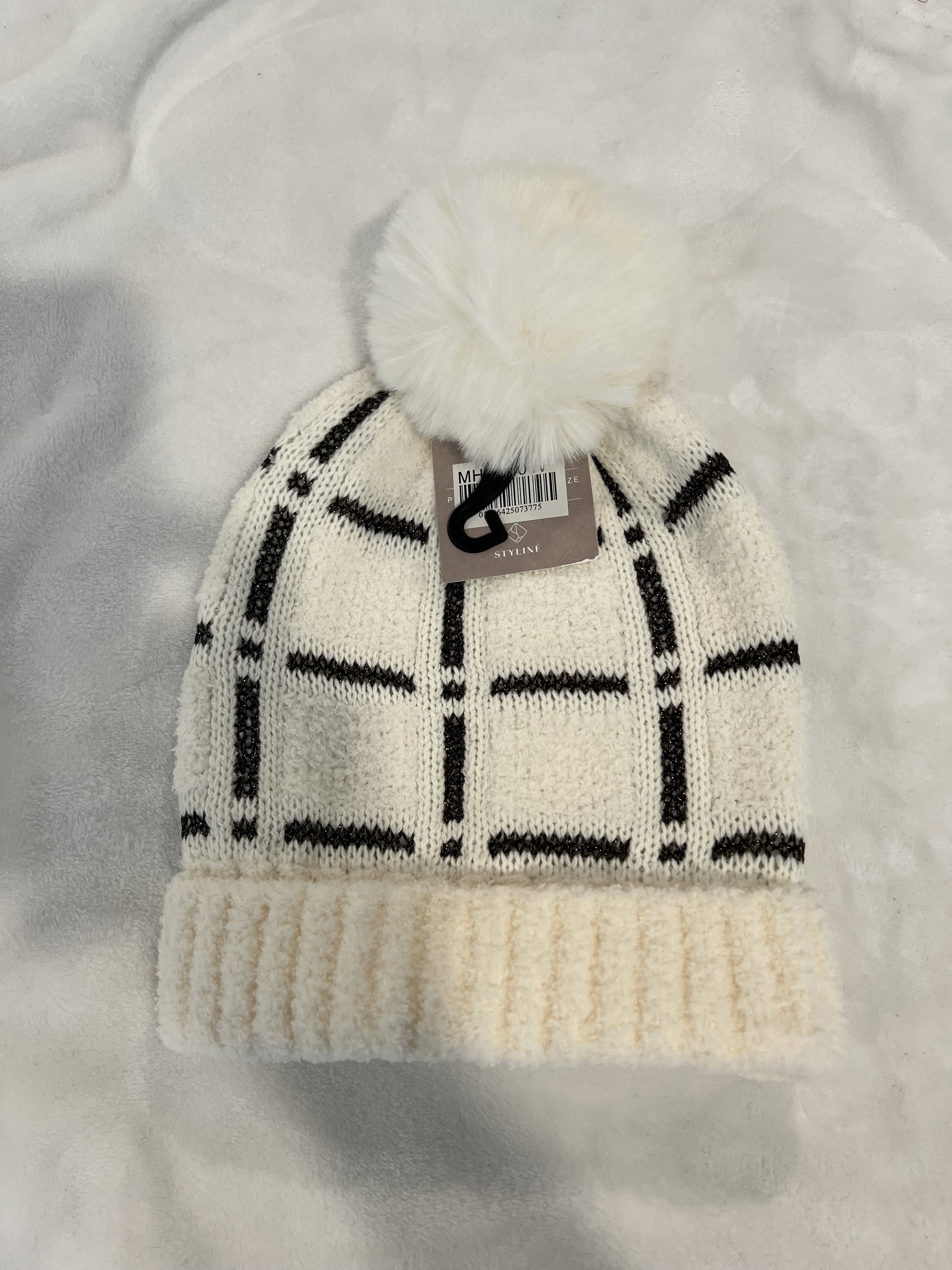 White beanie