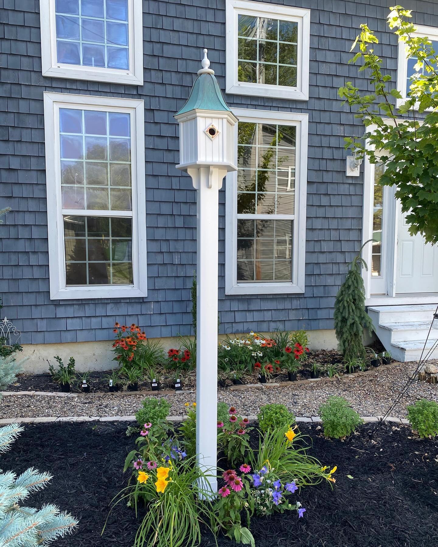 Mother&rsquo;s Day is this Sunday! Have you gotten a gift? Fancy houses are always a great choice! Come see us to find one that&rsquo;s right for your favorite mom! We&rsquo;re open 10-5 🐦 

#mothersday #fancyhouse #birdhouses #giftshopping #wildbir