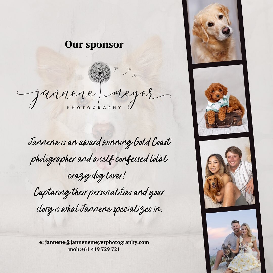 Thank you @jannenemeyerphotography for capturing many magical moments of all the pooches on photoshoot day and event day! 

Make sure you head over to her page and follow&hellip; plus book in a session with your beloved 🐶 ❤️