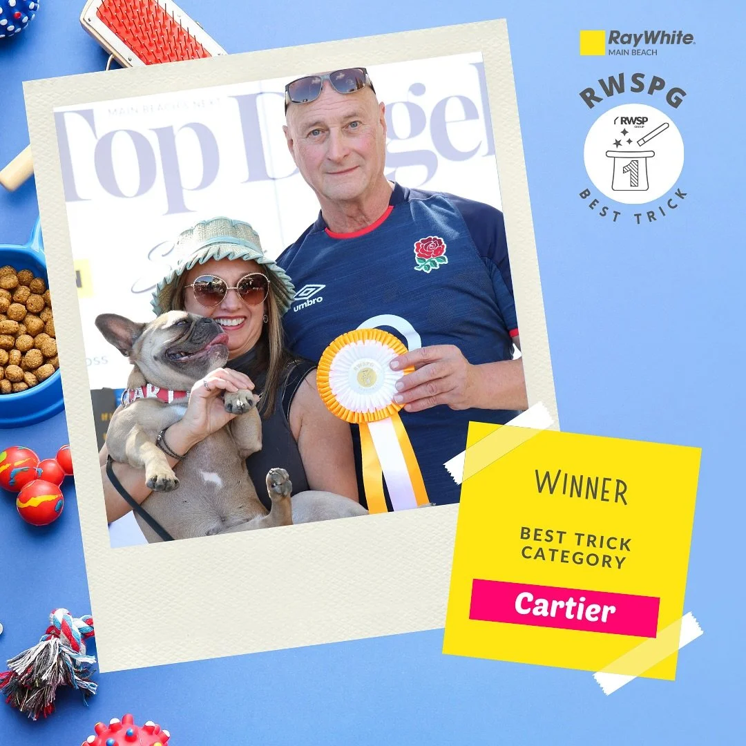Our best trick and owner and dog costume winners 🏅