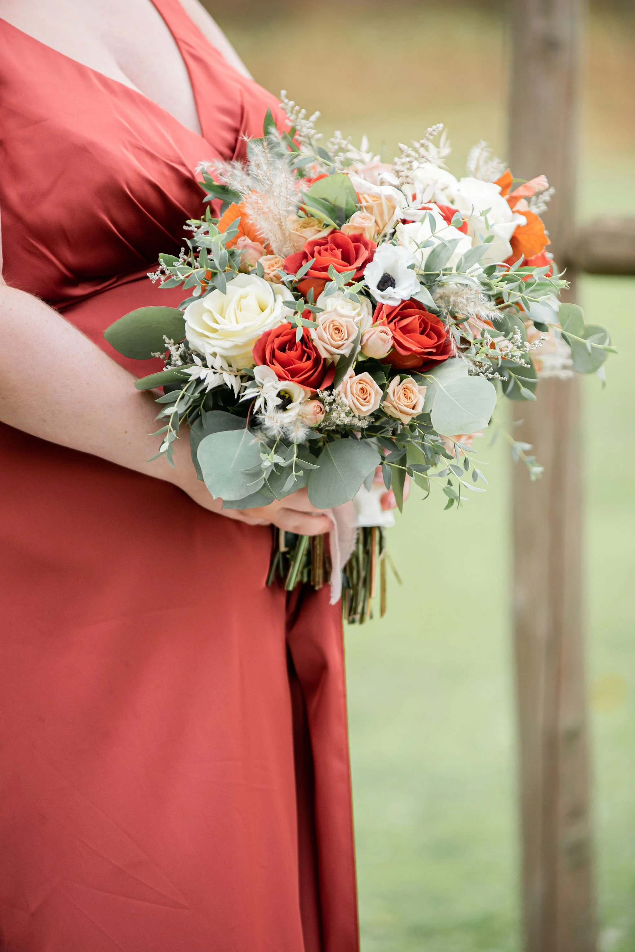 fall wedding flowers holland marsh winery