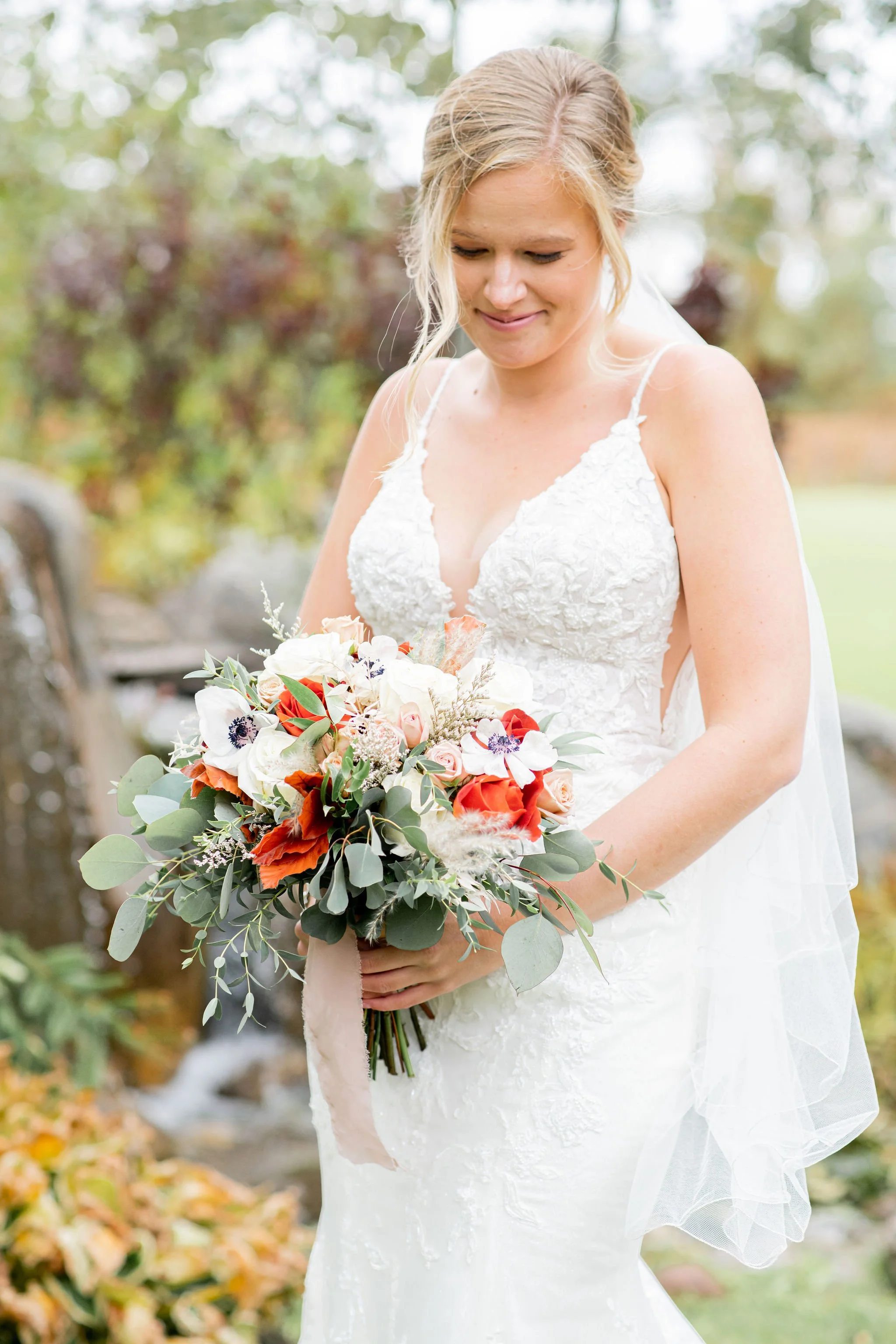 fall wedding flowers holland marsh winery