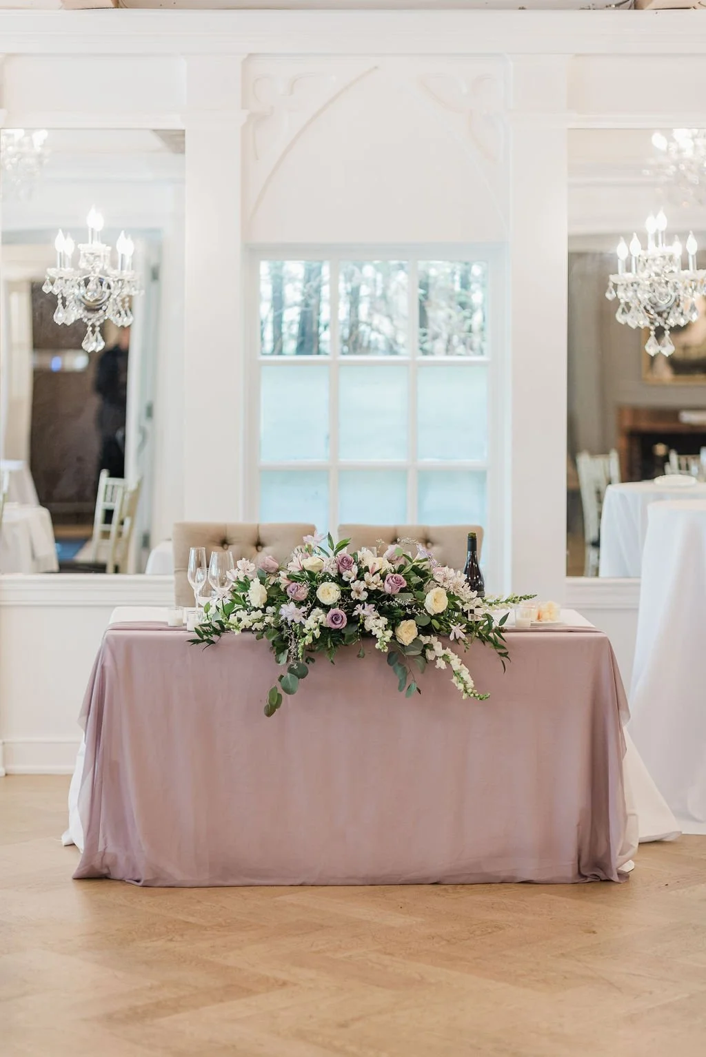 The Doctors House wedding flowers