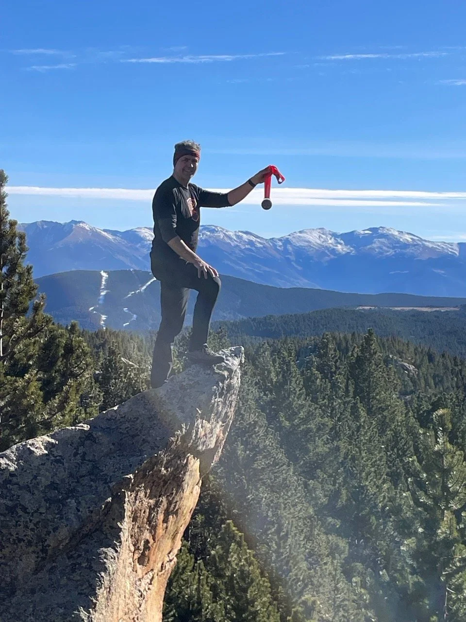 Climb4KC medals to beautiful places