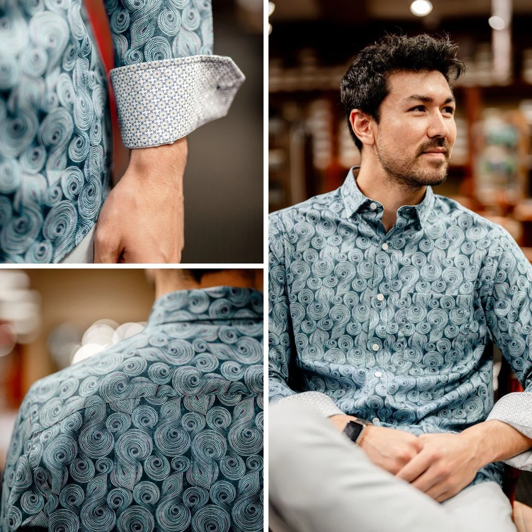 Elevate your look with a sport shirt that&rsquo;s sharp from every angle. A patterned wrist cuff adds just the right detail to make your style stand out.

Shop our selection (and sales!) at West Acres Mall!

#SharpStyle #MenswearDetails #SportShirtSt