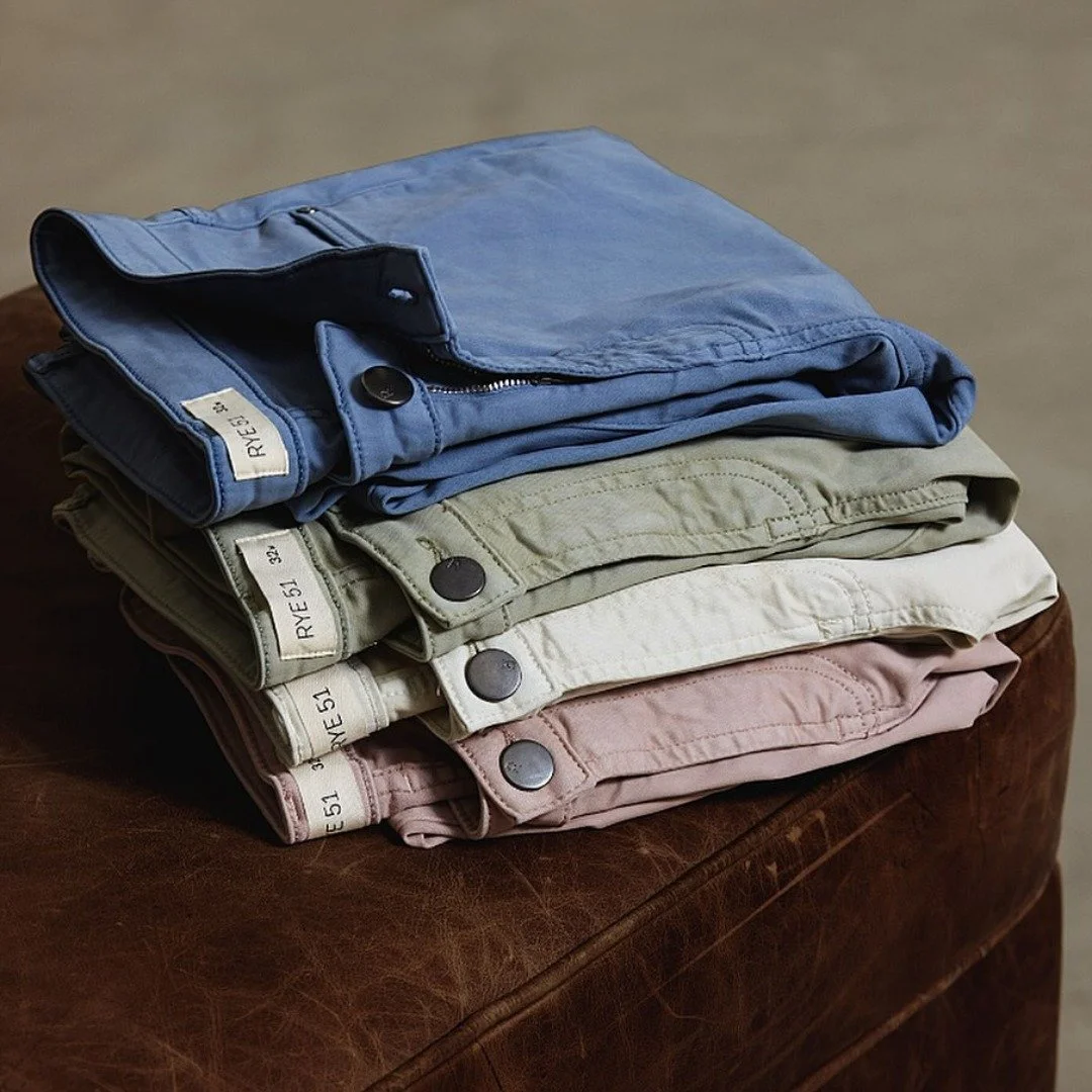 Workday polish, weekend ease. Rye 51 pants are 20% off&mdash;perfect for every occasion.

#Rye51 #MensStyle #WardrobeEssentials #MensPants #Menswear #EverydayStyle
