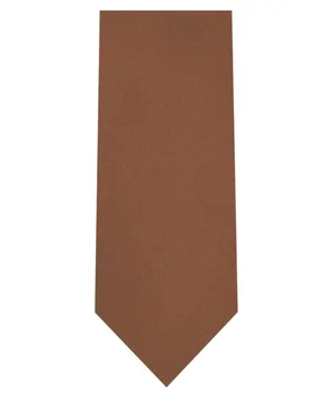 Medium Brown tie, code OOO